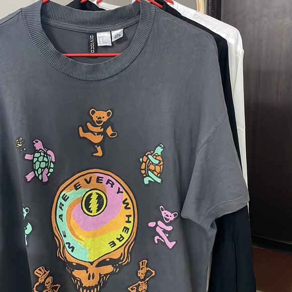 H&M oversized Printed T-shirt - Picture 8 of 10